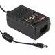 GST18A12-P1J MEANWELL AC/DC-Desktopadapter Ausgang 12 VDC / 1,5 A, 3-polig AC-Eingang IEC320-C14