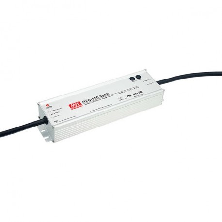 HVG-150-54AB MEANWELL AC-DC Single output LED driver Mix mode (CV+CC), Output 29.7-54V / 2.7A, 150.1W. IP65,..
