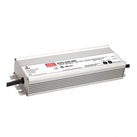 HVG-320-36B MEANWELL AC-DC Single output LED driver Mix mode (CV+CC), Output 18-36VDC 241.2W / 8.9A. Dimming..