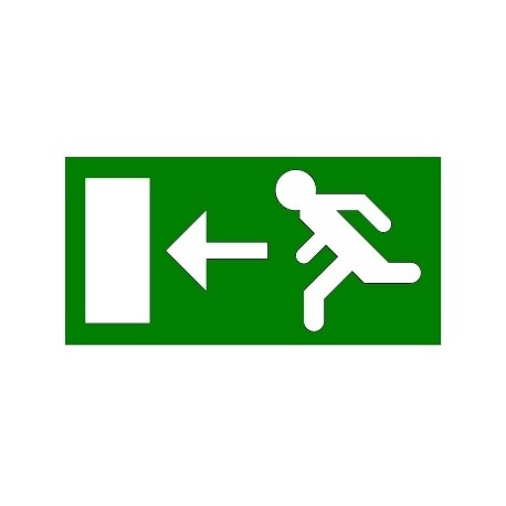 Single side pictogram (left) 155-000-002 EATON ELECTRIC Pictograma para Atlantic LED face única B (esquerda)