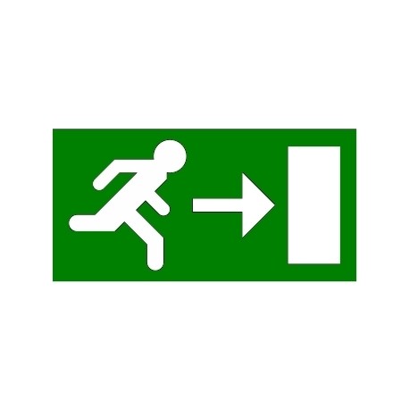Double side pictogram (right) 155-000-201 EATON ELECTRIC Piktogramm für Atlantic LED Doppelseite A (rechts),..