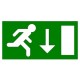 Double side pictogram (down) 155-000-203 EATON ELECTRIC Pictograma para Atlantic LED dupla face C (abaixo), ..