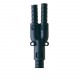 AL161313/Y/GR 7TCA296000R0511 THOMAS AND BETTS 3 WAY COUPLER GREY