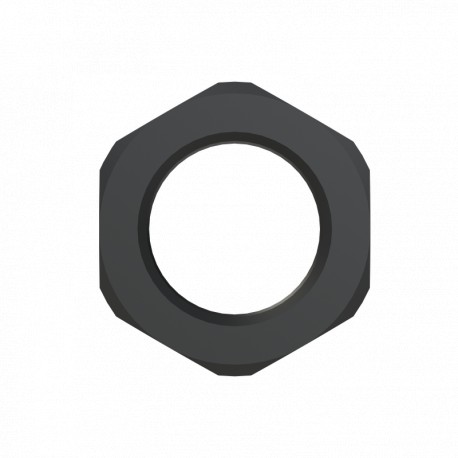 BMN-M16 7TAA292670R0021 THOMAS AND BETTS LOCKNUT PA6 M16X1.5 BLK