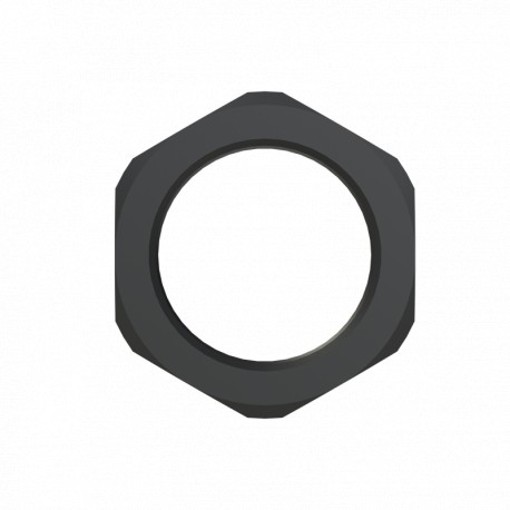 BMN-M25 7TAA292670R0023 THOMAS AND BETTS LOCKNUT PA6 M25X1.5 BLK