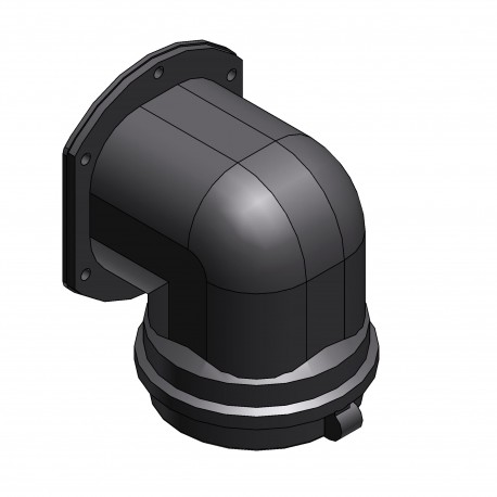SGO-56 7TAA292860R0037 THOMAS AND BETTS PMAGRIP 90°,COMPLETO,DN56,GR