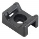 TC142X 7TAG009840R0007 THOMAS AND BETTS SADDLE SUPPORT BASE .9X.5IN BLK NYL