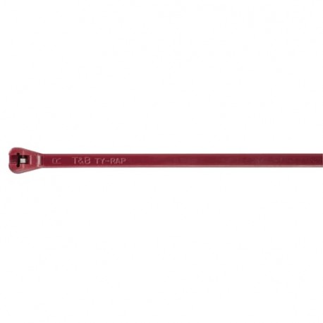 7TAG009610R0000 THOMAS AND BETTS CABLE TIE 50LB 7IN MAROON ECTFE