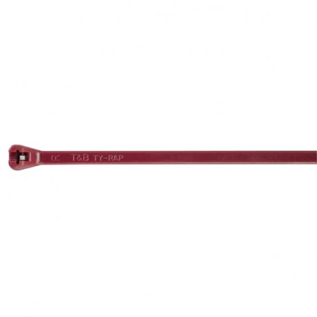 7TAG009610R0001 THOMAS AND BETTS CBL TIE £ 18 4IN MAROON ECTFE