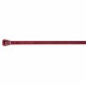 TYV525M 7TAG009610R0002 THOMAS AND BETTS CBL TIE, 50LB 7IN MAROON ECTFE