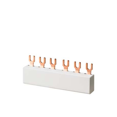 5ST2601 SIEMENS Busbar, 63 A 3-pole modular width 15 mm Fork design for 2 devices