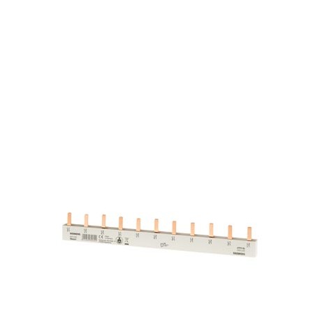 5ST3667 SIEMENS Pin busbar, 10 mm2 connection: 3-phase/+ 8x phase touch-safe for 1FI, 4-pole, NLI+8LS, 1-pole