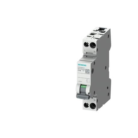 5SL6032-6 SIEMENS CIRCUIT BREAKER 230V 6KA, 1+N-POLE/1MW B32
