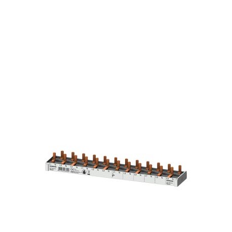5ST3673-0 SIEMENS compact Pin Busbar, 10mm2 connection: 3p/N 12x compact device 1 MW touch protected 12 MW f..