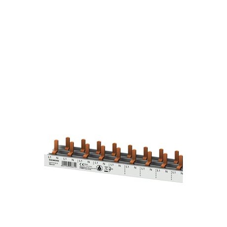 5ST3774-0 SIEMENS compact Pin Busbar, 10mm2 connection: 1p/N compact device 1 MW touch protected 1000mm cutt..