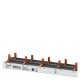 5ST3775-0 SIEMENS compact Pin Busbar, 10mm2 connection: 3p/N AFDD 5SM6 + compact device 1 MW touch protected..