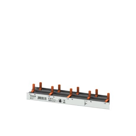 5ST3775-0 SIEMENS compact Pin Busbar, 10mm2 connection: 3p/N AFDD 5SM6 + compact device 1 MW touch protected..