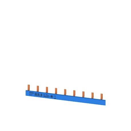 5ST3787-0 SIEMENS compact Pin Busbar, 10mm2 N (colour blue) MCB 1/N 1 MW touch protected colour blue 1000mm ..