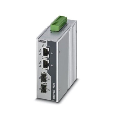 FL SWITCH 1000T-2POE-GT-2SFP 1026765 PHOENIX CONTACT Commutateur Ethernet Industriel