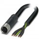 SAC-5P- 5,0-PVC/M12FSK PE 1414812 PHOENIX CONTACT Cable de potencia, 5-polos, PVC, negro grisáceo RAL 7021, ..