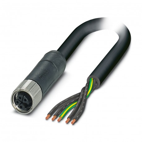 SAC-5P-10,0-PVC/M12FSK PE 1414829 PHOENIX CONTACT Power cable