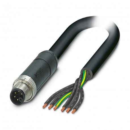 SAC-6P-M12MSM/ 3,0-PUR PE 1414953 PHOENIX CONTACT Câble d'alimentation