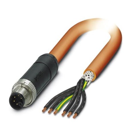SAC-6P-M12MSM/ 5,0-PVC PE SH 1414960 PHOENIX CONTACT Câble d'alimentation