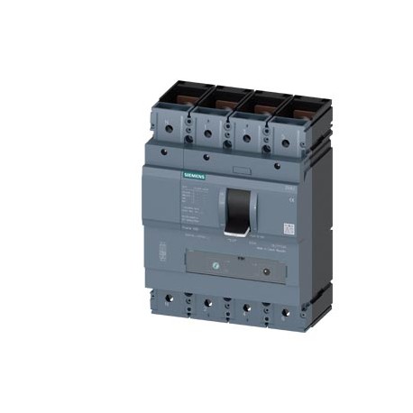 3VA1450-5EF42-0AA0 SIEMENS circuit breaker 3VA1 IEC frame 630 breaking capacity class M Icu 55kA @ 415V 4-po..