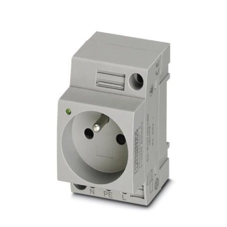 EO-E/UT/SH/LED 0804018 PHOENIX CONTACT Toma de corriente, Cara enchufable tipo E, Conexión por tornillo, par..