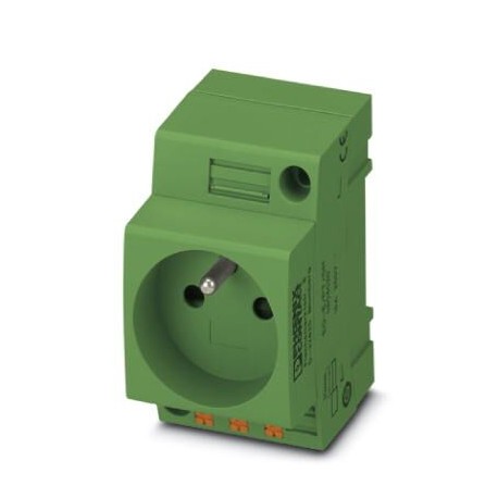 EO-E/PT/SH/GN 0804021 PHOENIX CONTACT Socket, Pin connector pattern type E, Push-in spring connection, for F..