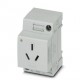 EO-I/UT/LED 0804089 PHOENIX CONTACT Socket, Pin connector pattern type I, Screw connection, for China/Austra..