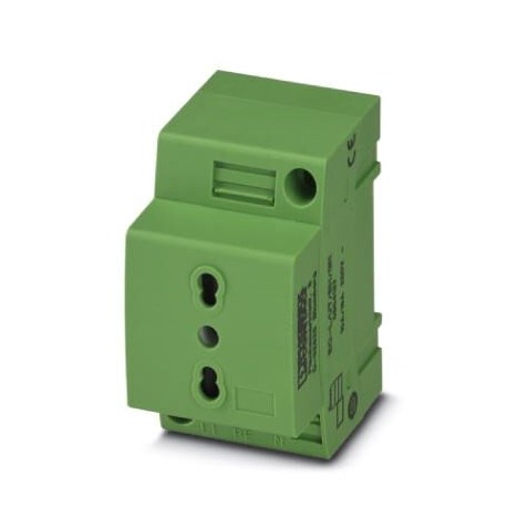 EO-L/UT/SH/GN 0804127 PHOENIX CONTACT Socket, Pin connector pattern type L, Screw connection, for Italy and ..