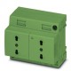 EO-L/UT/SH/LED/DUO/GN 0804131 PHOENIX CONTACT Double socket, Pin connector pattern type L, Screw connection,..