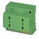 EO-L/PT/SH/LED/DUO/GN 0804137 PHOENIX CONTACT Double socket, Pin connector pattern type L, Push-in spring co..