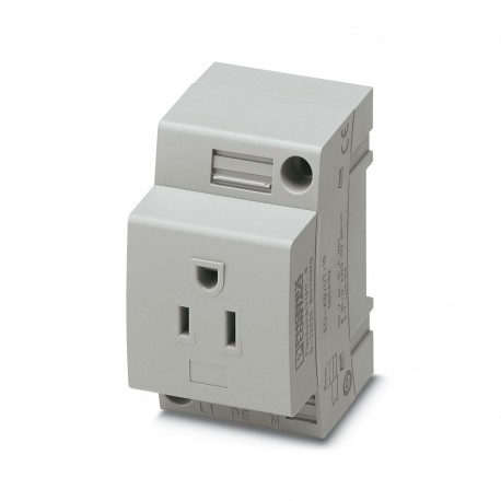 EO-AB/UT/15 0804152 PHOENIX CONTACT Socket, Pin connector pattern type AB 15A, Screw connection, for USA and..