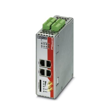 TC MGUARD RS2000 4G ATT VPN 1010464 PHOENIX CONTACT Appliance de segurança, a Versão da AT & T (EUA), móveis..