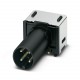SACC-CI-M12MSR-4CON-L90 THR R 1028588 PHOENIX CONTACT Flush-type connector, 4-position, Plug, angled, A-code..