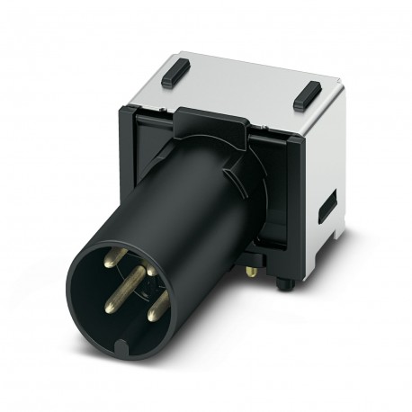 SACC-CI-M12MSR-4CON-L90 THR R 1028588 PHOENIX CONTACT Flush-tipo de conector, de 4 posições, Plug, angular, ..
