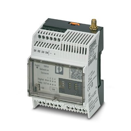 TC MOBILE I/O X200-4G 1038567 PHOENIX CONTACT Relé SMS y módulo de indicación, versión para Europa, supervis..