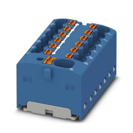 PTFIX 4/12X1,5-G BU 1046974 PHOENIX CONTACT Distribution block, nom. voltage: 450 V, nominal current: 17.5 A..