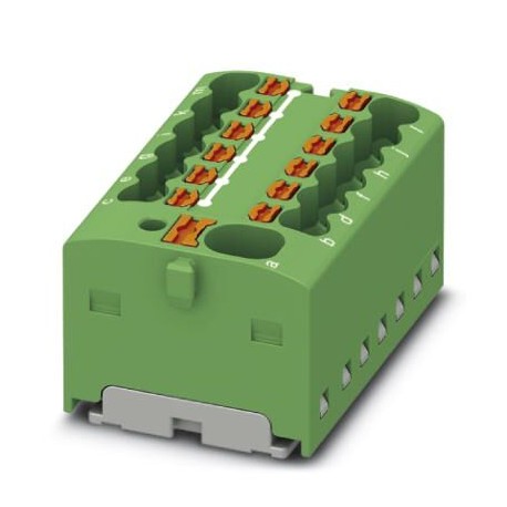 PTFIX 4/12X1,5-G GN 1046977 PHOENIX CONTACT Distribution block, nom. voltage: 450 V, nominal current: 17.5 A..