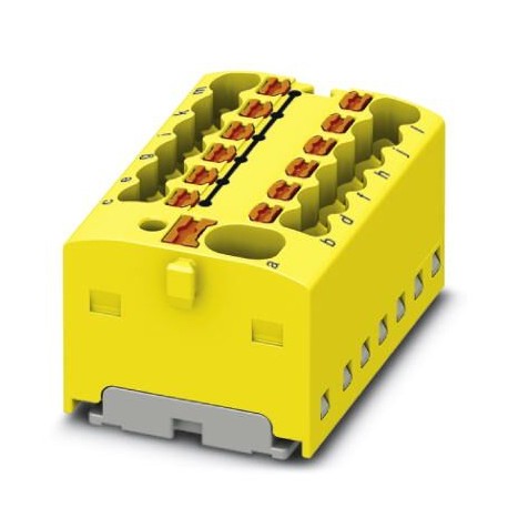 PTFIX 4/12X1,5-G YE 1046978 PHOENIX CONTACT Distribution block, nom. voltage: 450 V, nominal current: 17.5 A..
