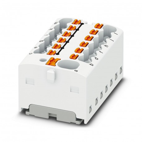 PTFIX 4/12X1,5-G WH 1046980 PHOENIX CONTACT Distribution block, nom. voltage: 450 V, nominal current: 17.5 A..