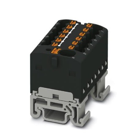 PTFIX 4/12X1,5-NS15A BK 1046991 PHOENIX CONTACT Distribution block, nom. voltage: 500 V, nominal current: 17..