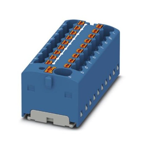 PTFIX 4/18X1,5-G BU 1047431 PHOENIX CONTACT Blocco distributore, ponticellato internamente, tensione nominal..