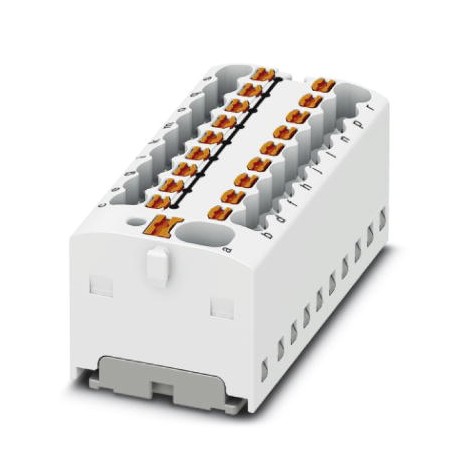 PTFIX 4/18X1,5-G WH 1047437 PHOENIX CONTACT Blocco distributore, ponticellato internamente, tensione nominal..