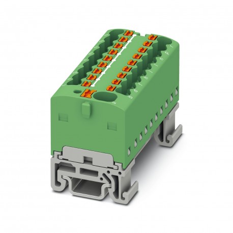 PTFIX 4/18X1,5-NS15A GN 1047446 PHOENIX CONTACT Distribution block, nom. voltage: 500 V, nominal current: 17..
