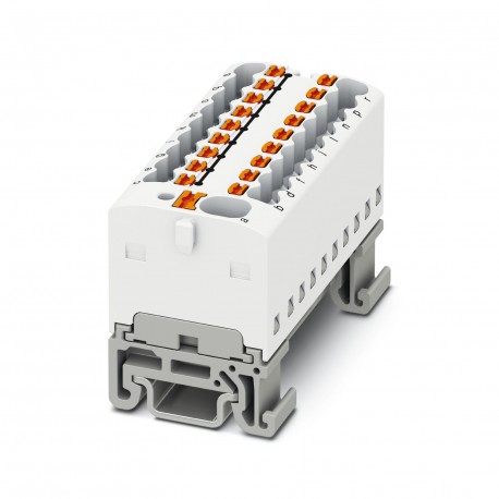 PTFIX 4/18X1,5-NS15A WH 1047449 PHOENIX CONTACT Distribution block, nom. voltage: 500 V, nominal current: 17..