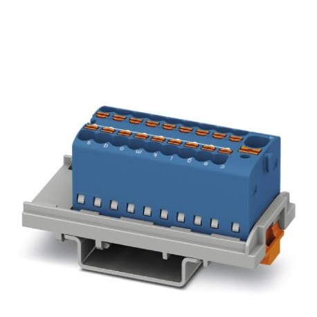PTFIX 4/18X1,5-NS35 BU 1047455 PHOENIX CONTACT Distribution block, nom. voltage: 500 V, nominal current: 17...