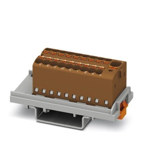 PTFIX 4/18X1,5-NS35 BN 1047457 PHOENIX CONTACT Distribution block, nom. voltage: 500 V, nominal current: 17...